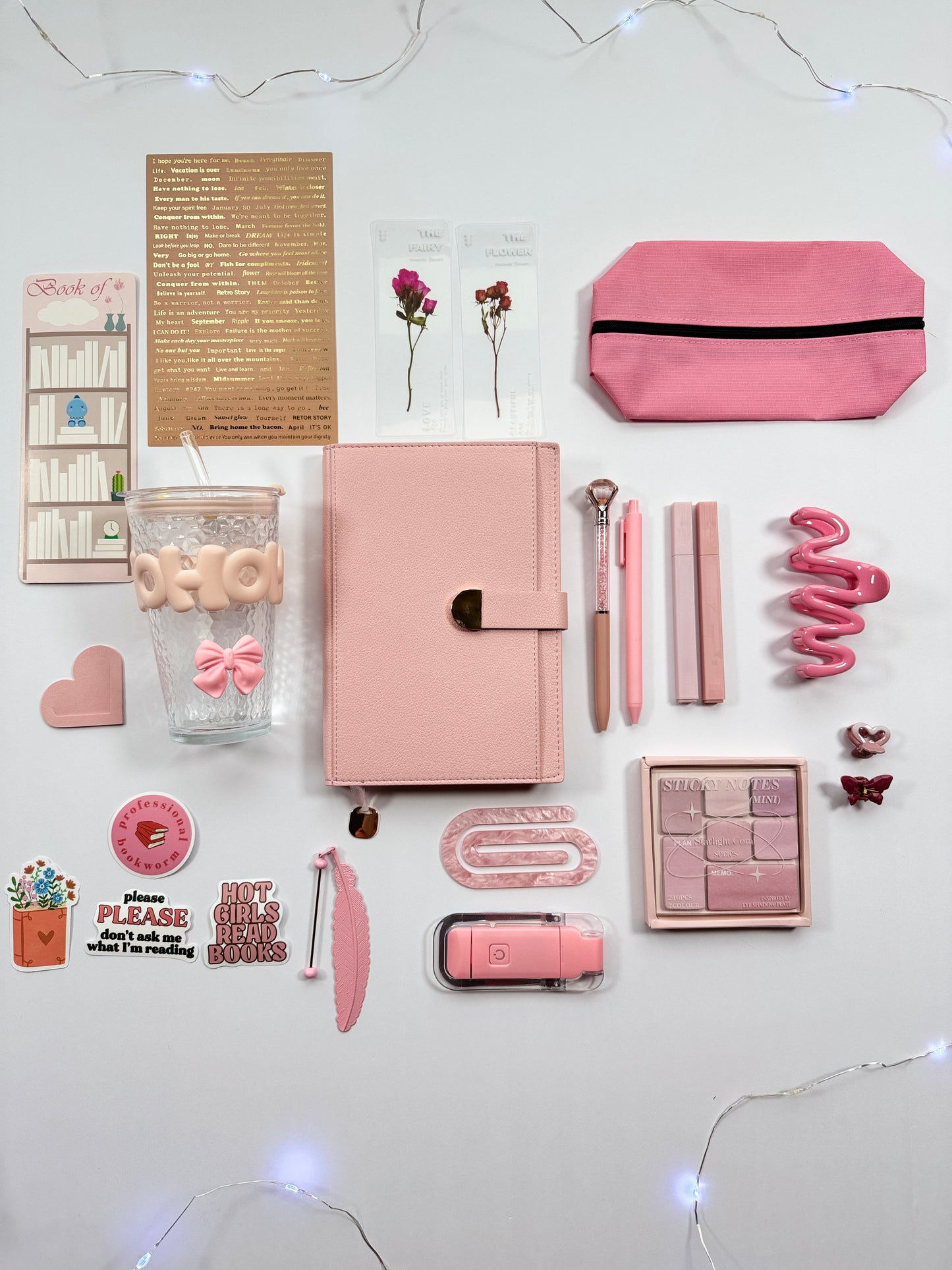 🌸 Bookish Mug  Bundle PINK 🎀