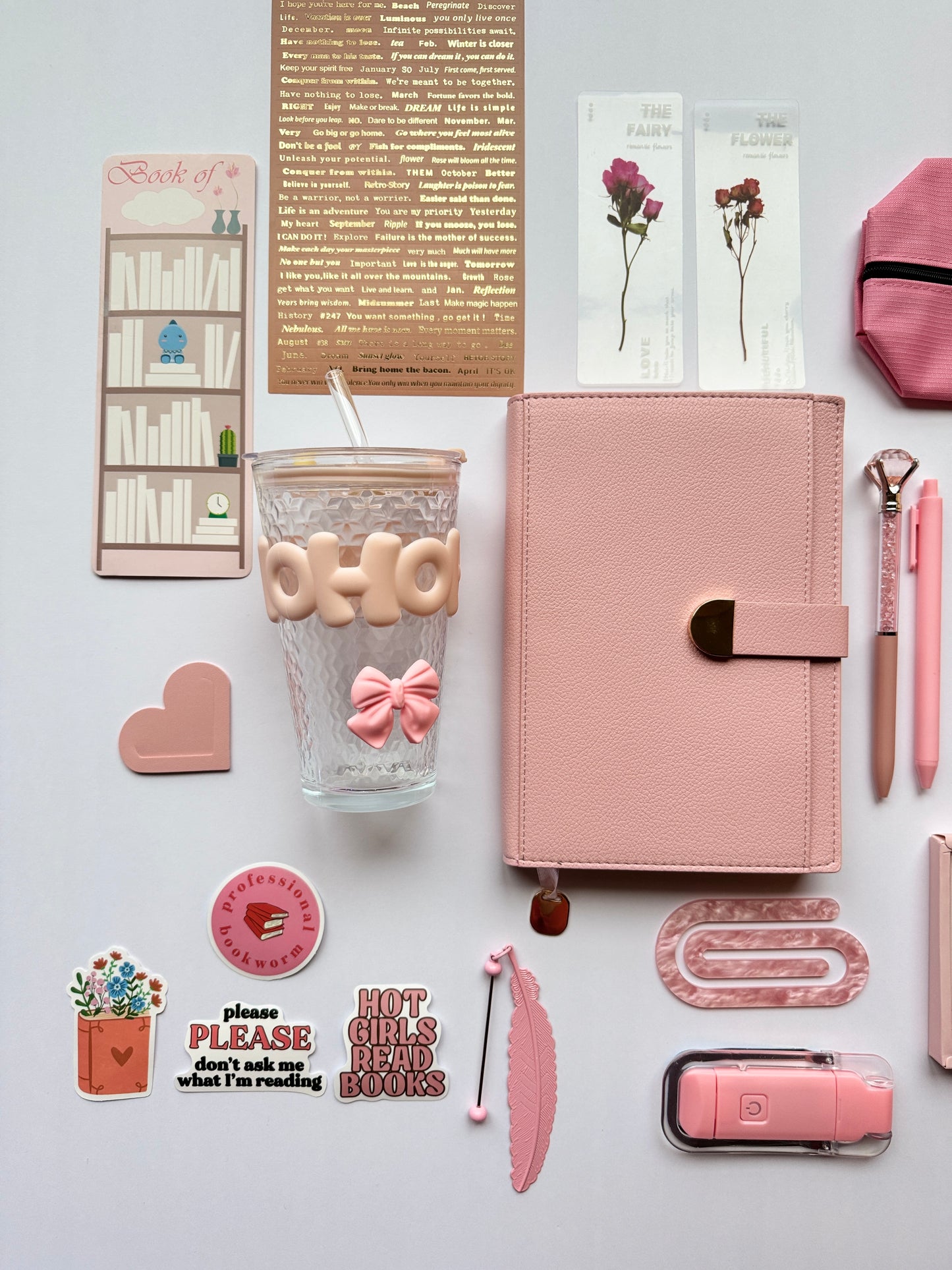 🌸 Bookish Mug  Bundle PINK 🎀