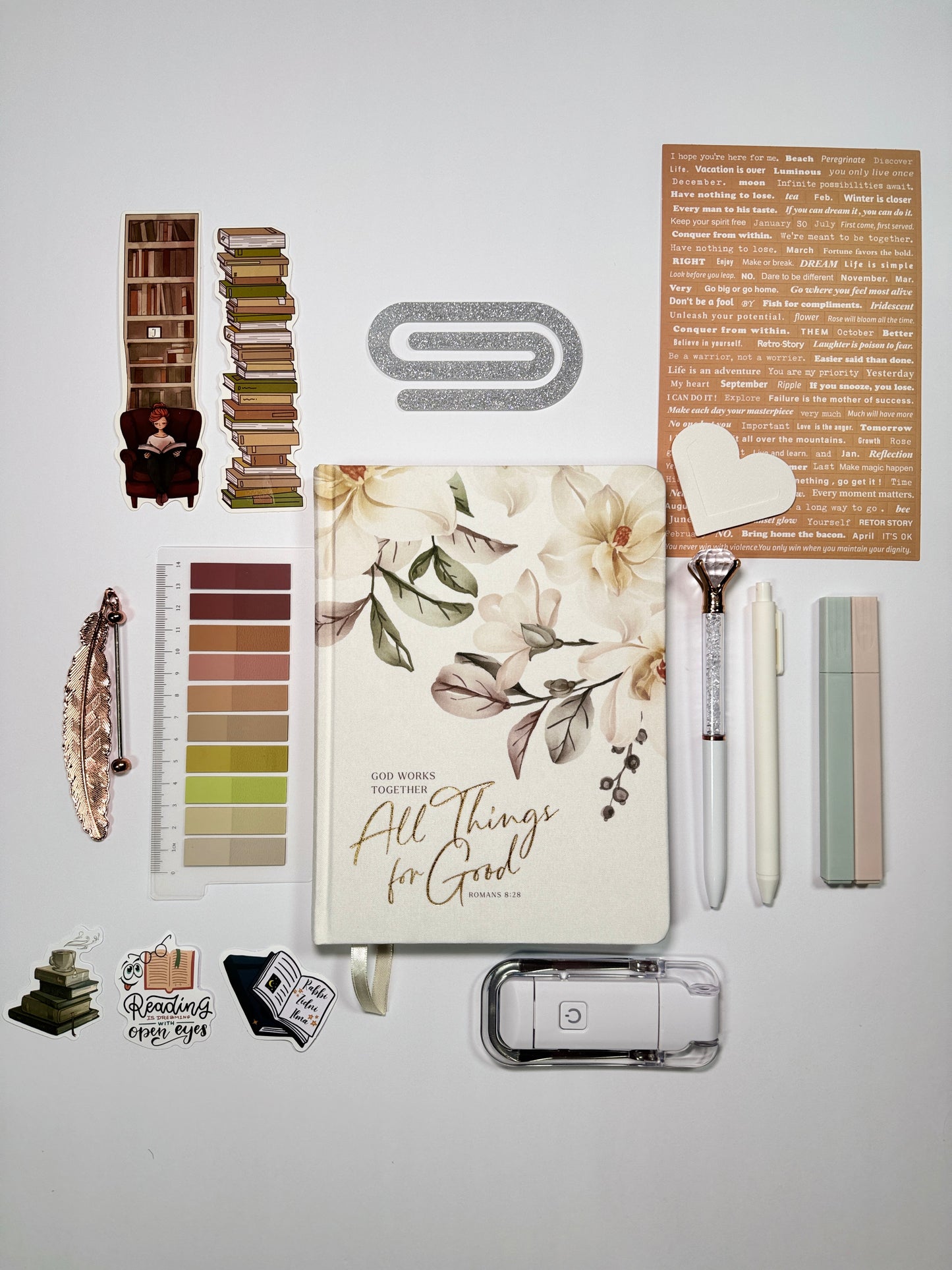 🕊️ Limited Edition Bible Journal Gift Set 🤍