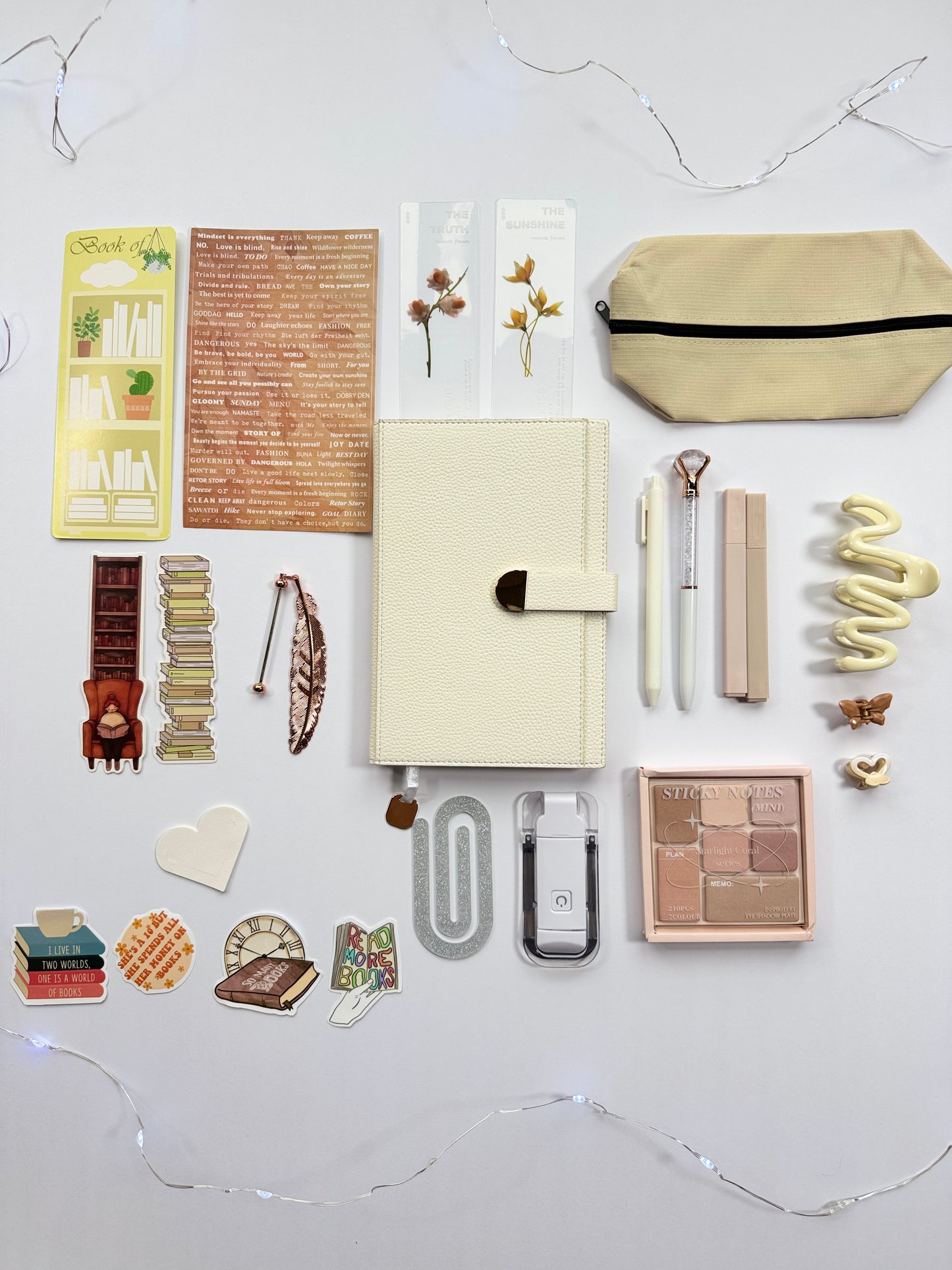 🤍 Bookish Bundle WHITE 🥥