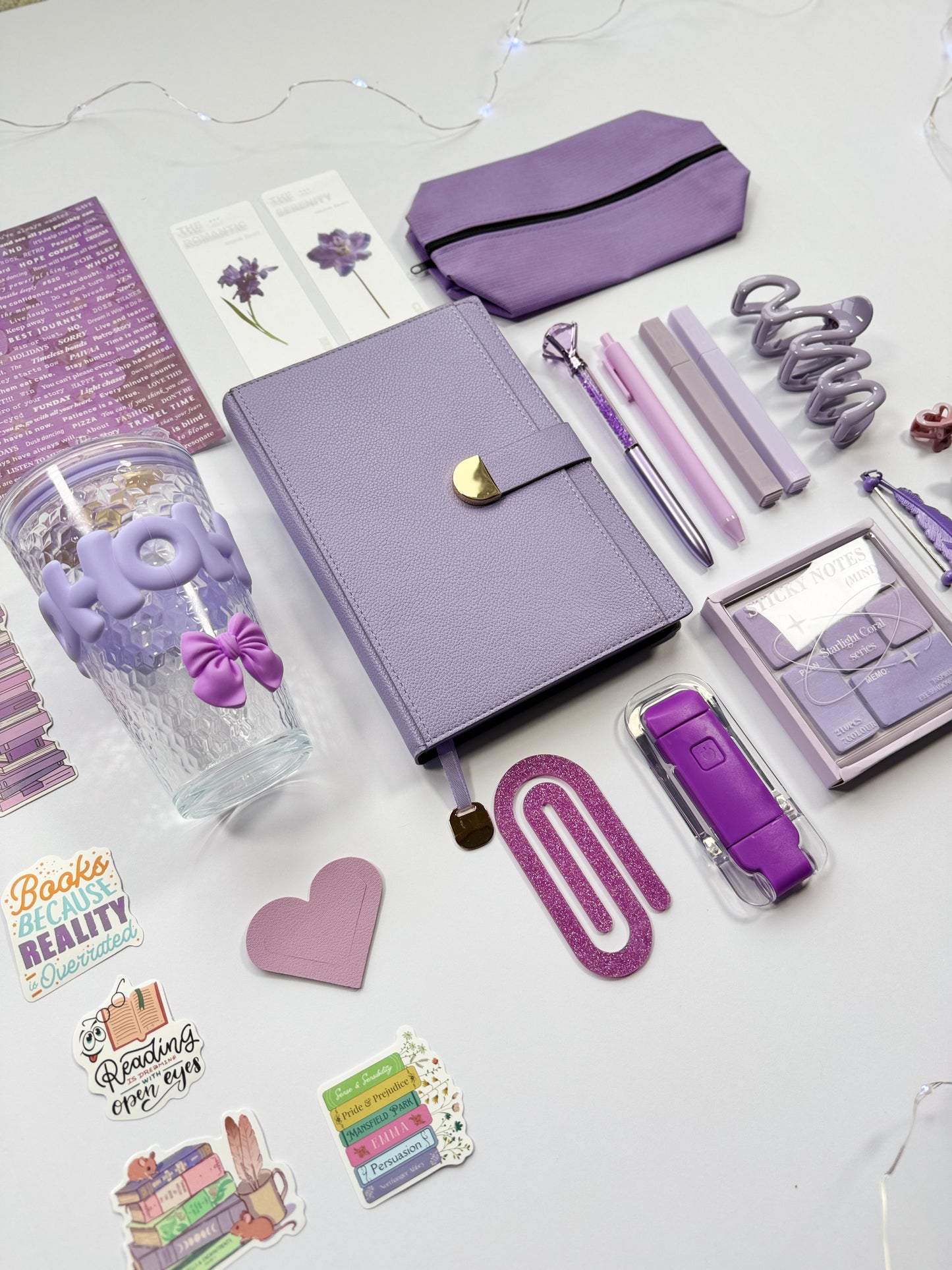 💜 Bookish Mug Bundle LAVENDER 🎀